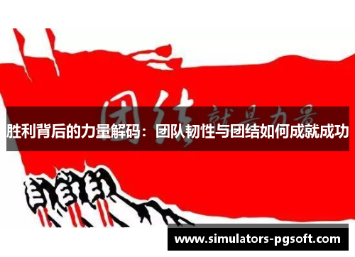 胜利背后的力量解码：团队韧性与团结如何成就成功